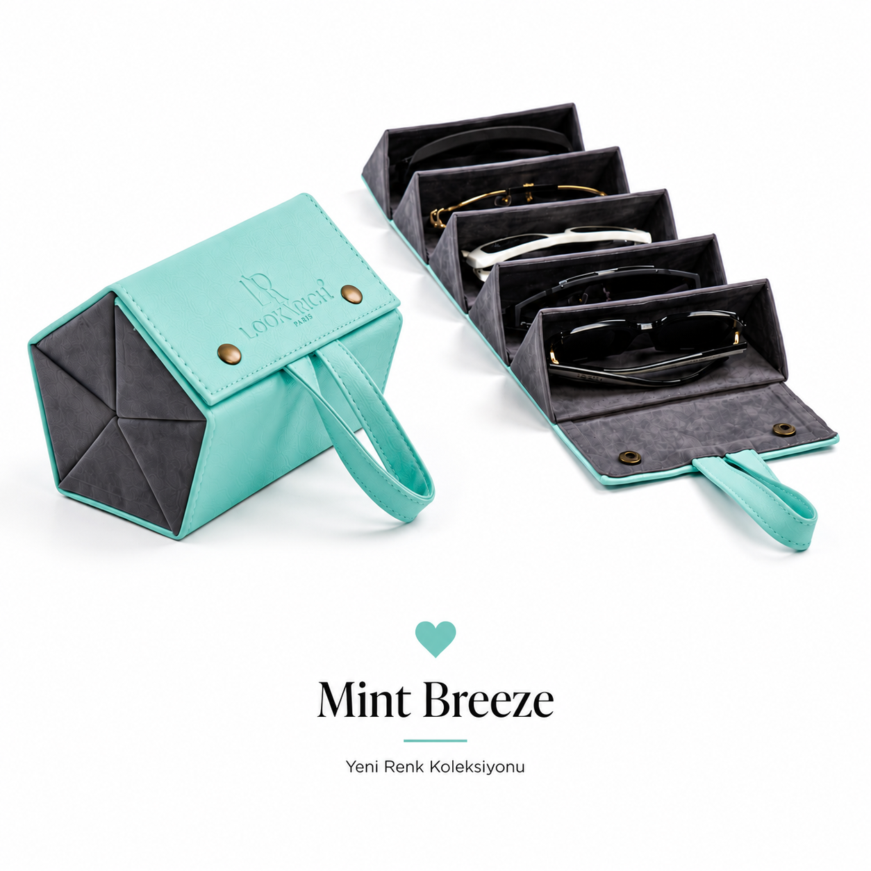 Mint Breeze Edition 5'li Gözlük Organizatör