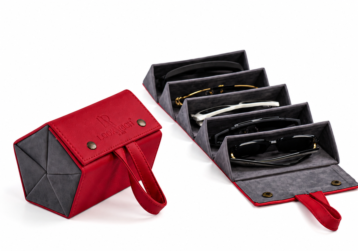 Ruby Red Edition 5'li Gözlük Organizatör
